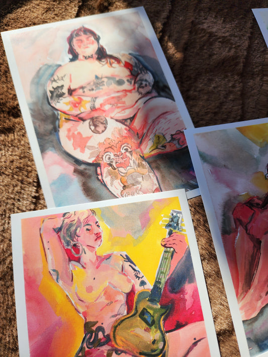 Embodied - 8 Mini Postcard Print Pack