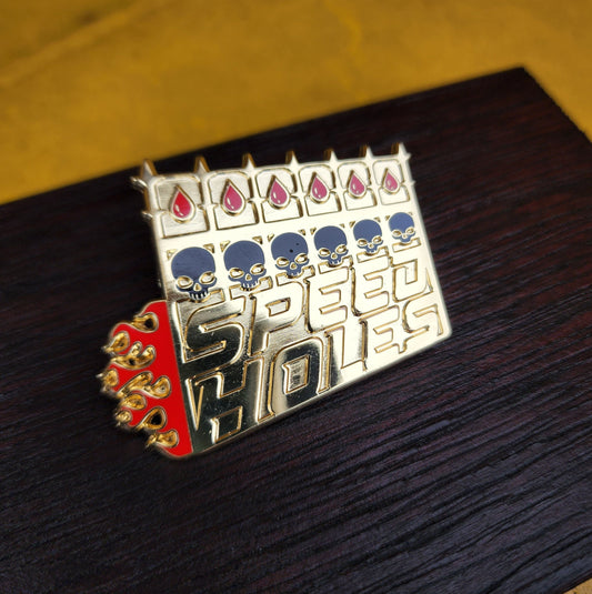 The Locked Tomb - Speed Holes Enamel Pin