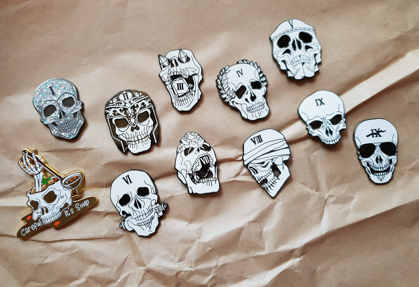The Locked Tomb - House Pins