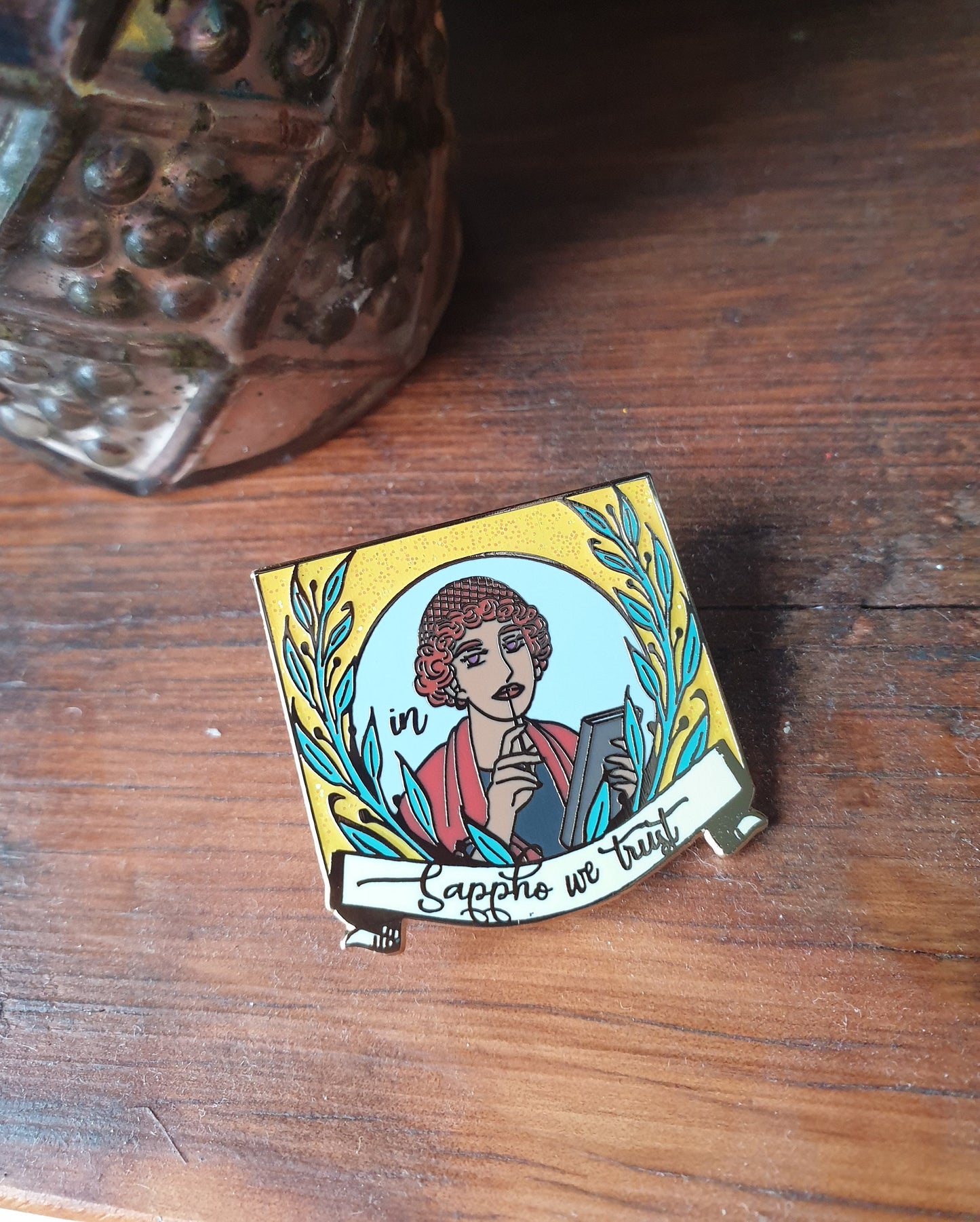In Sappho We Trust - Hard Enamel Pin