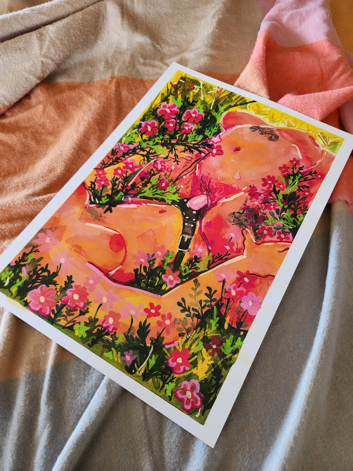 Fields of May - Watercolour Print
