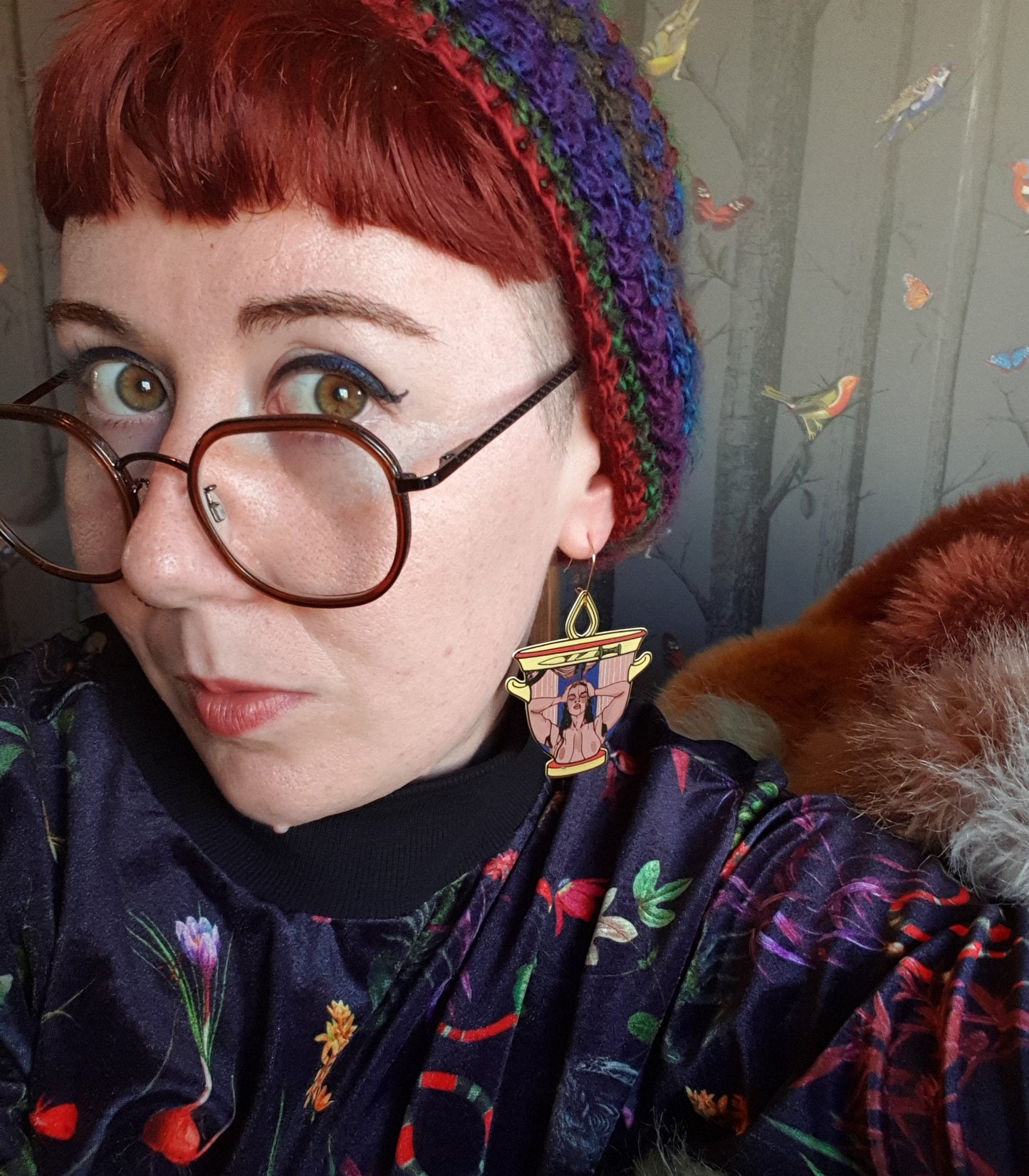 Heracles - Ancient Vessel Earrings