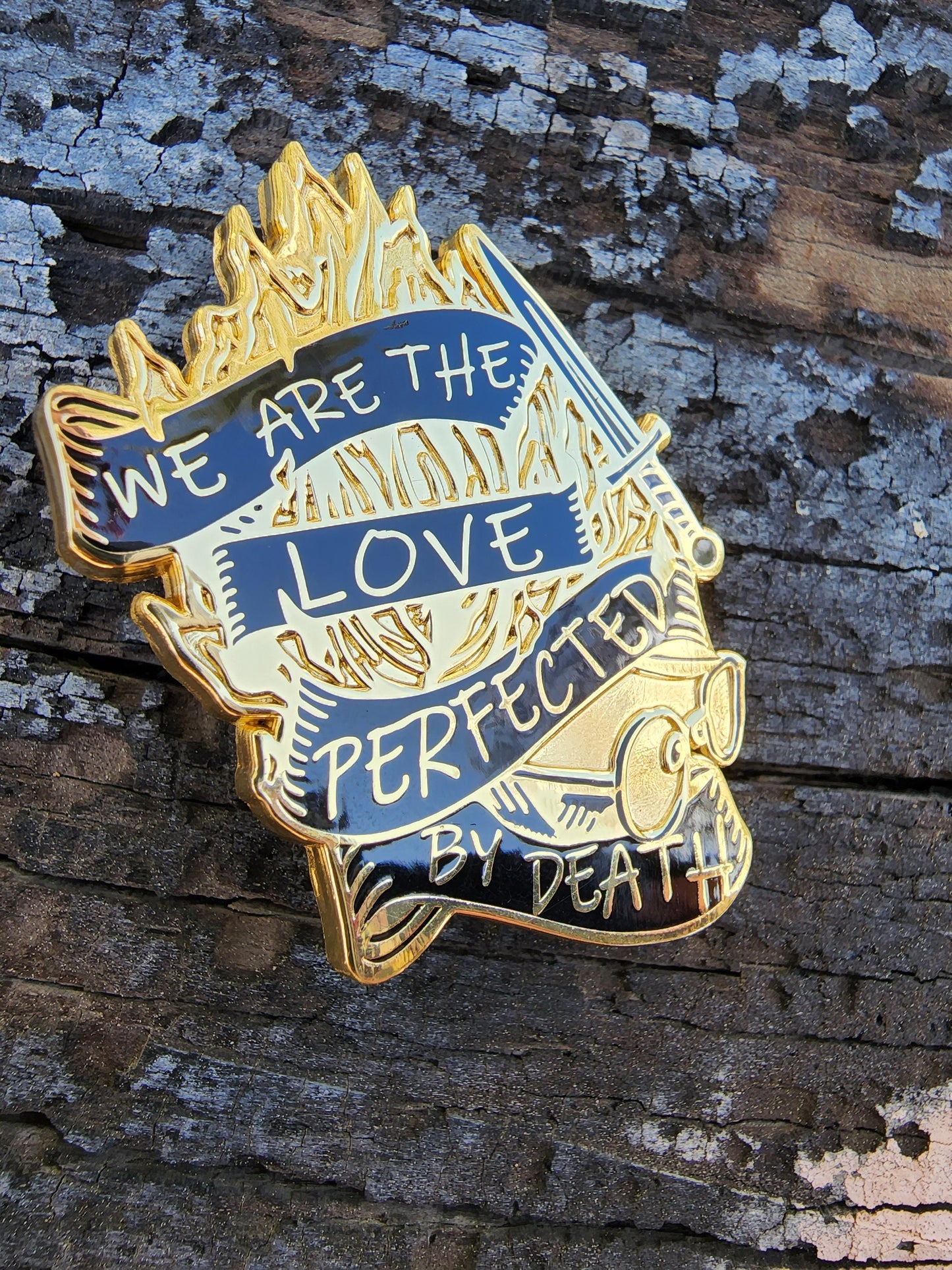 The Locked Tomb - Paul Enamel Pin