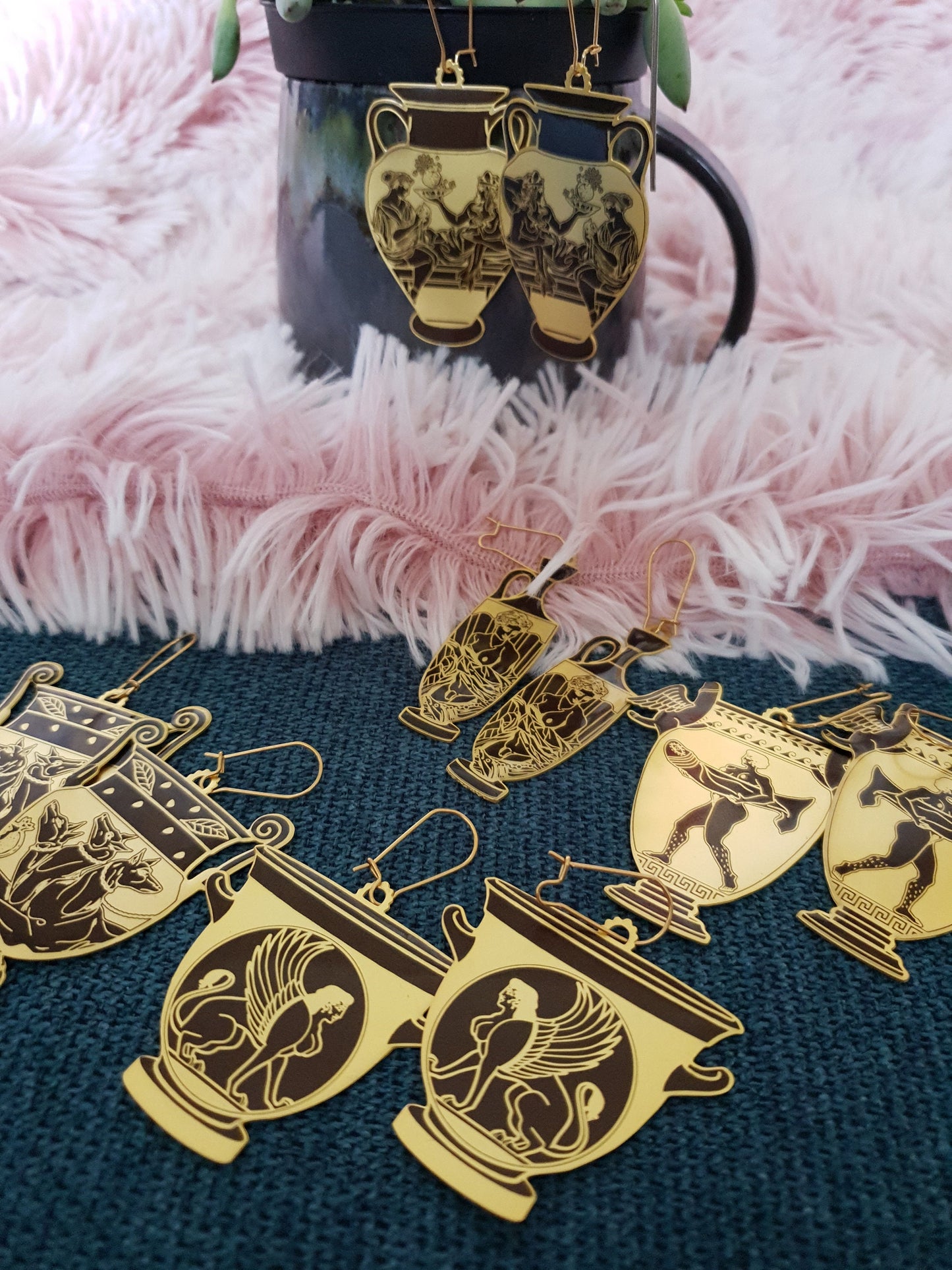 Eat Your Darlings - Ancient Vessel Earrings