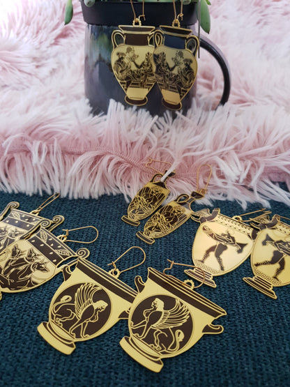 Eat Your Darlings - Ancient Vessel Earrings
