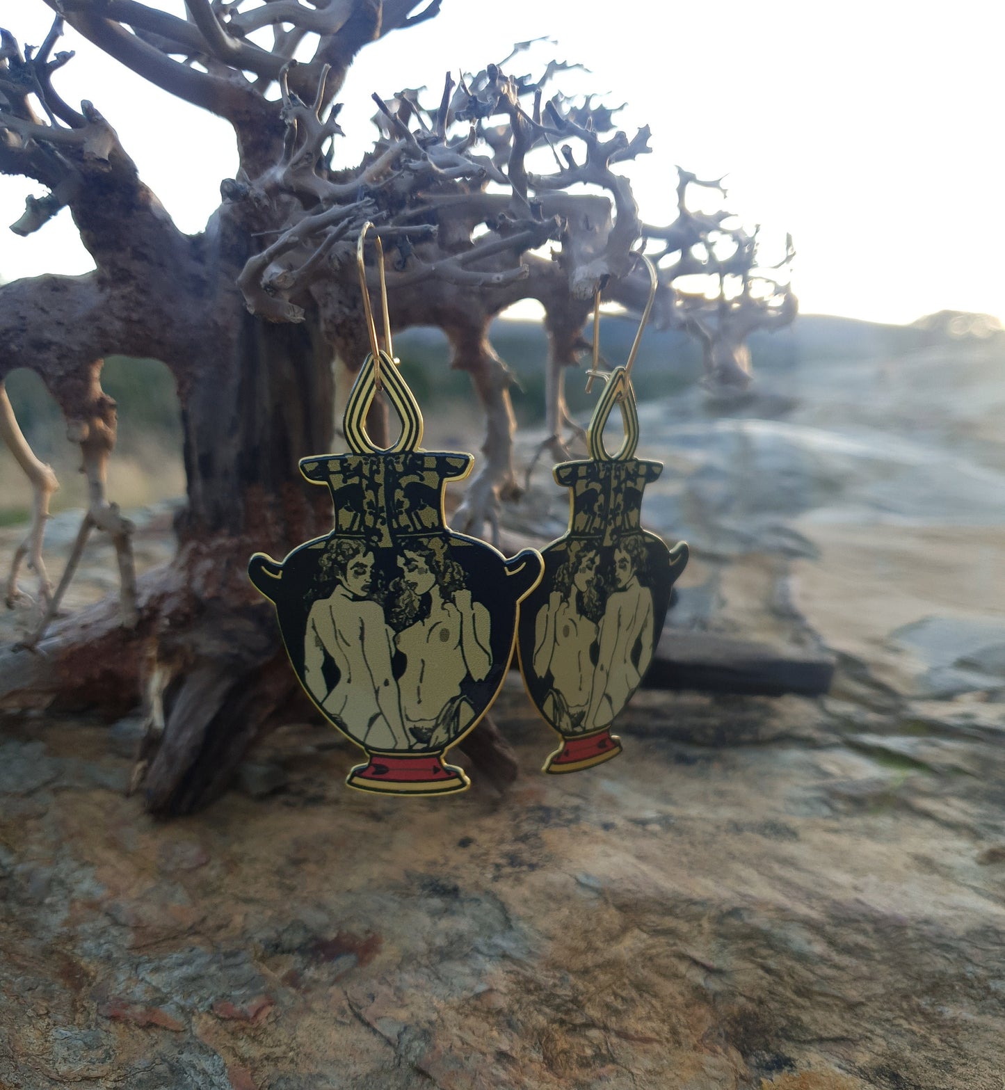Artemis - Ancient Vessel Earrings