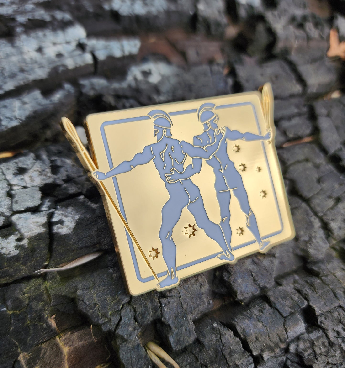 Achilles & Patroclus - Hard Enamel Pin