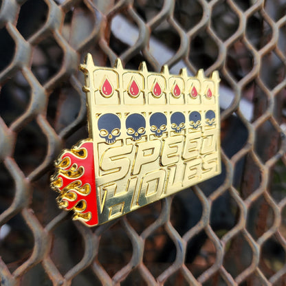 The Locked Tomb - Speed Holes Enamel Pin