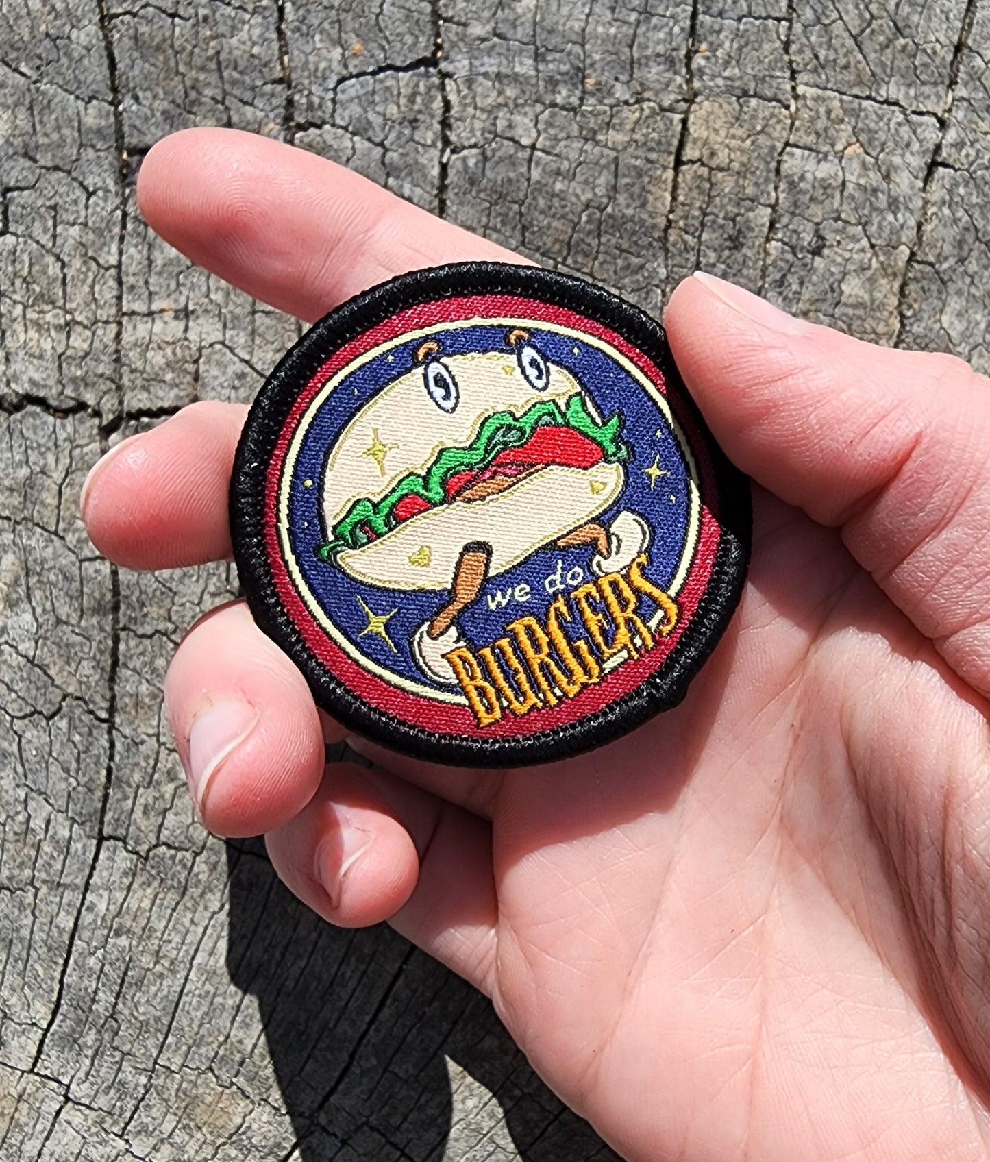 The Locked Tomb - We Do Burgers Woven Patch