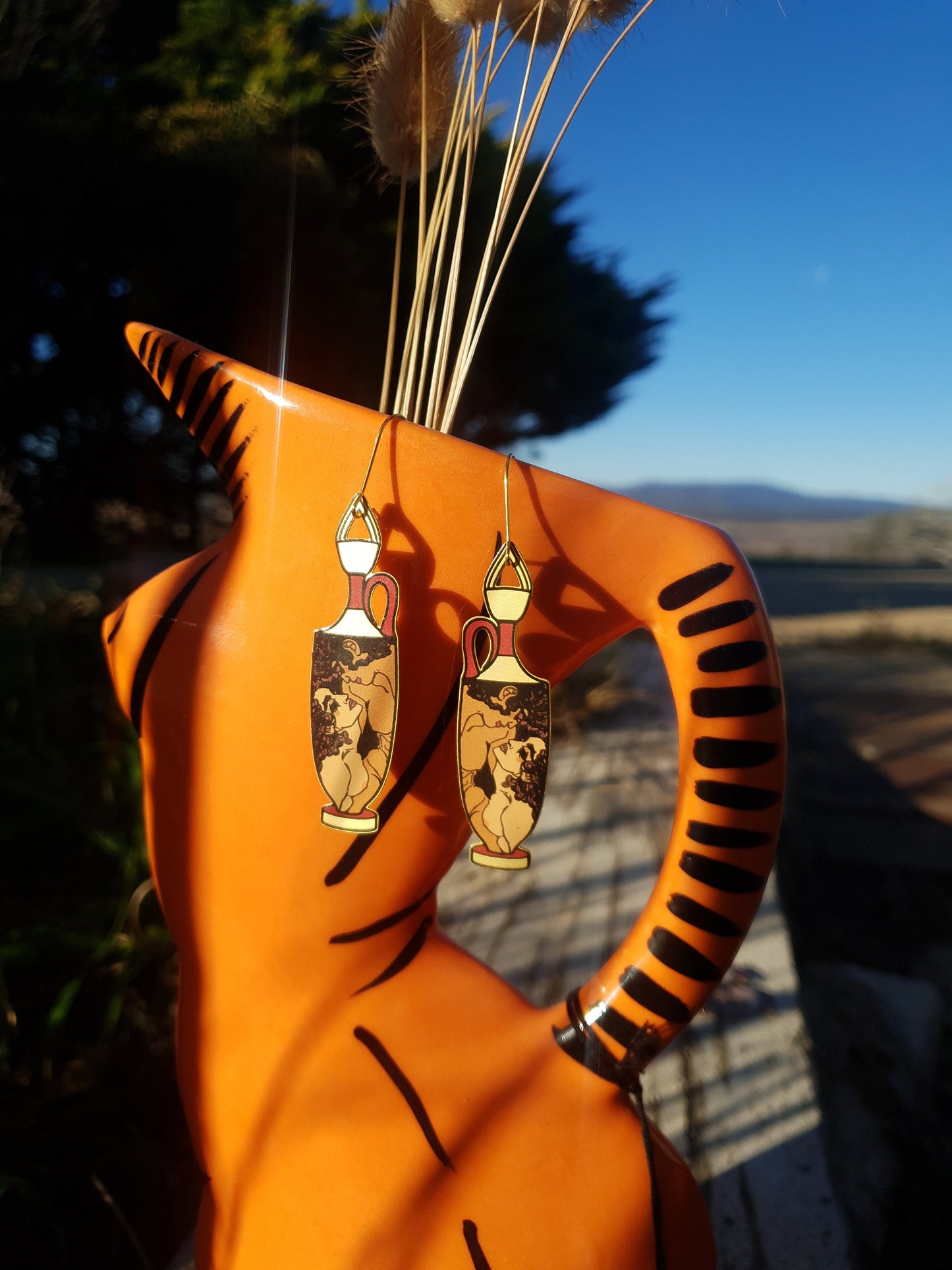 Odysseus - Ancient Vessel Earrings