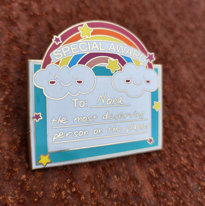 The Locked Tomb - The Most Deserving Enamel Pin