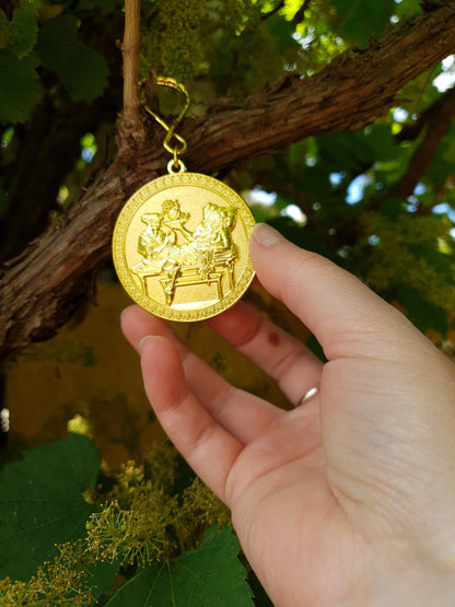 Inviting Persephone - Metal Keychain