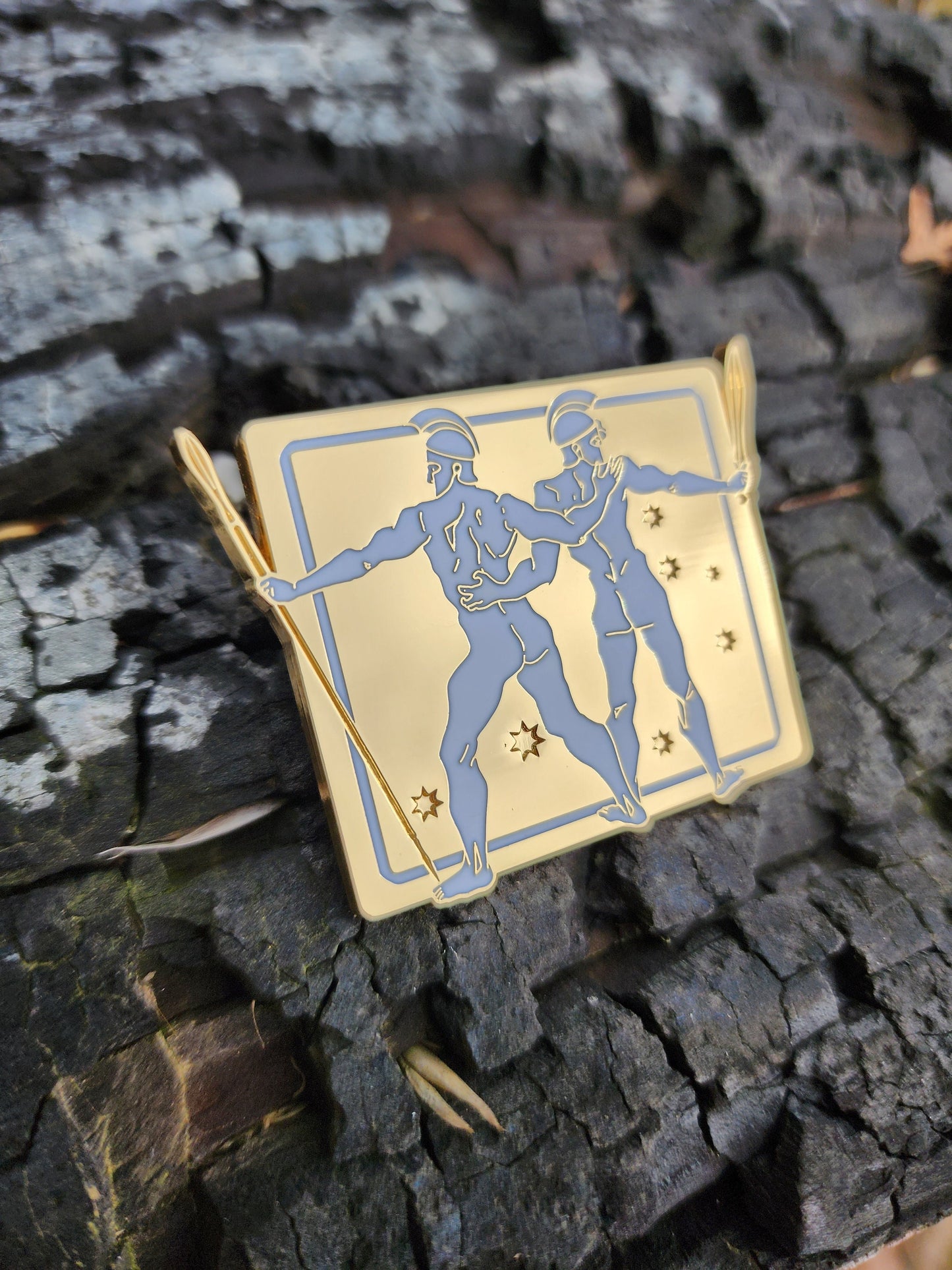 Achilles & Patroclus - Hard Enamel Pin