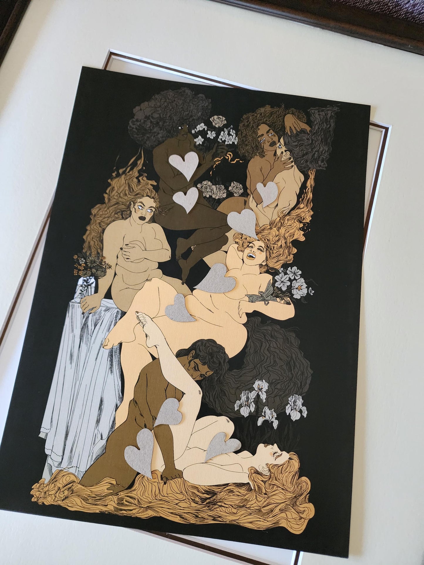 Courting Wildflowers - Print