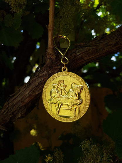 Inviting Persephone - Metal Keychain