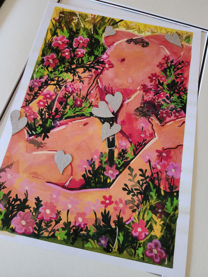 Fields of May - Watercolour Print