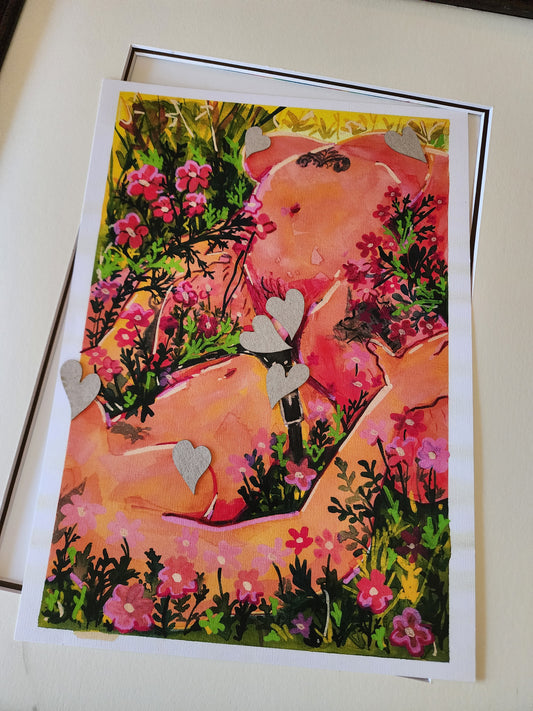 Fields of May - Watercolour Print