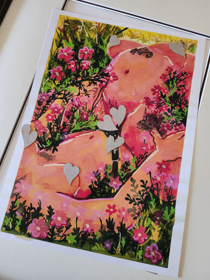 Fields of May - Watercolour Print