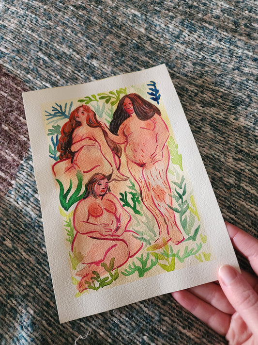 Garden - Original Watercolour Painting