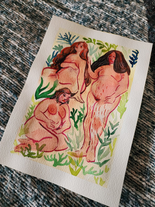 Garden - Original Watercolour Painting