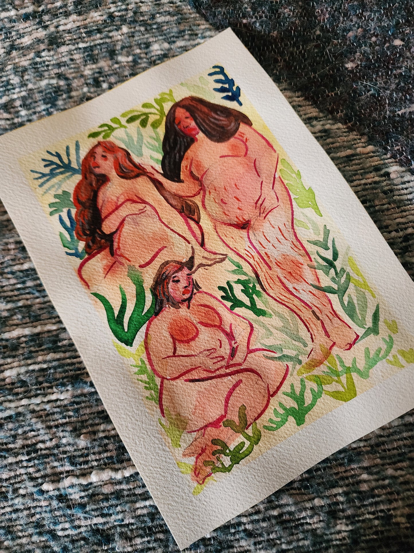 Garden - Original Watercolour Painting
