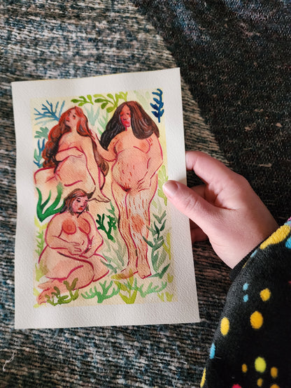 Garden - Original Watercolour Painting