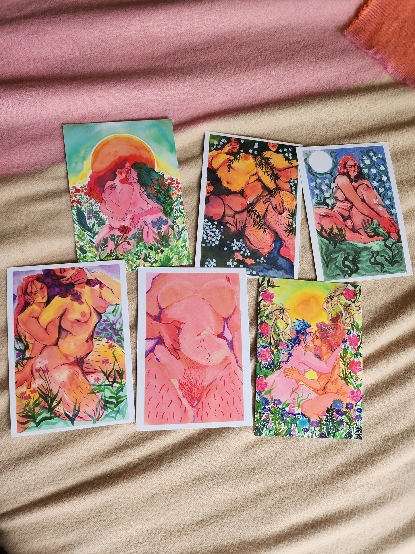 Flower Garden - 6 Mini Print Pack