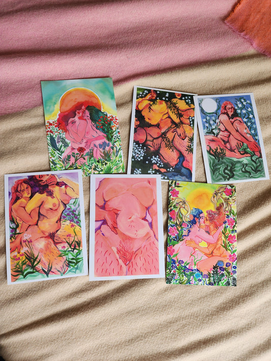 Flower Garden - 6 Mini Print Pack