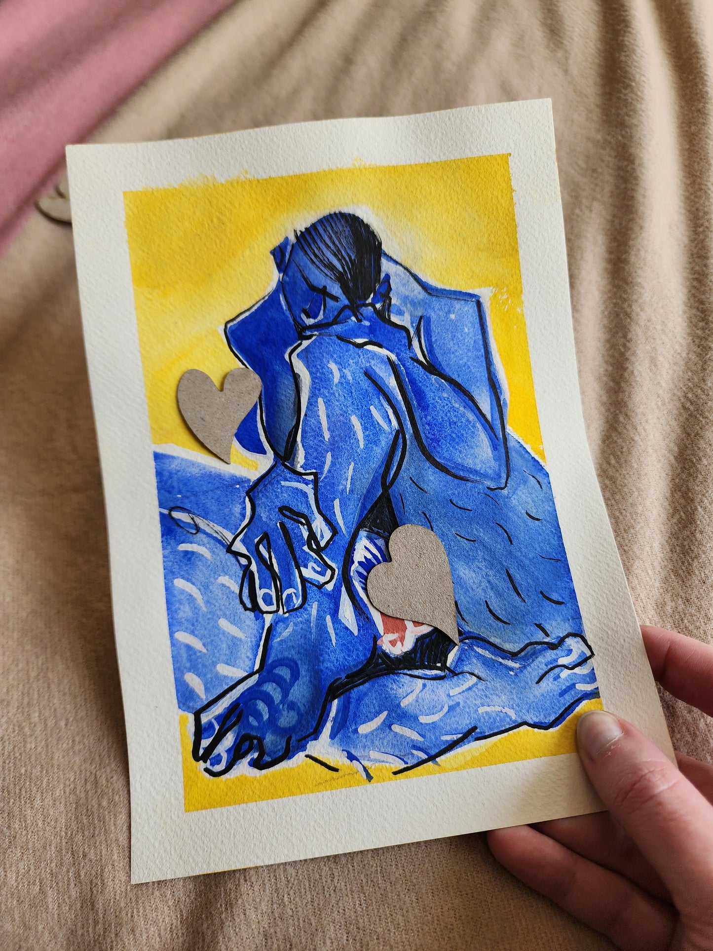Trans Matisse - Original Watercolour Painting