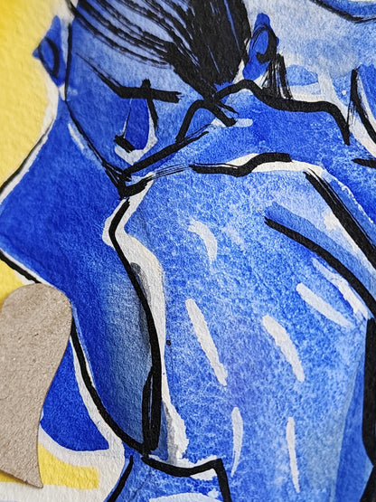 Trans Matisse - Original Watercolour Painting