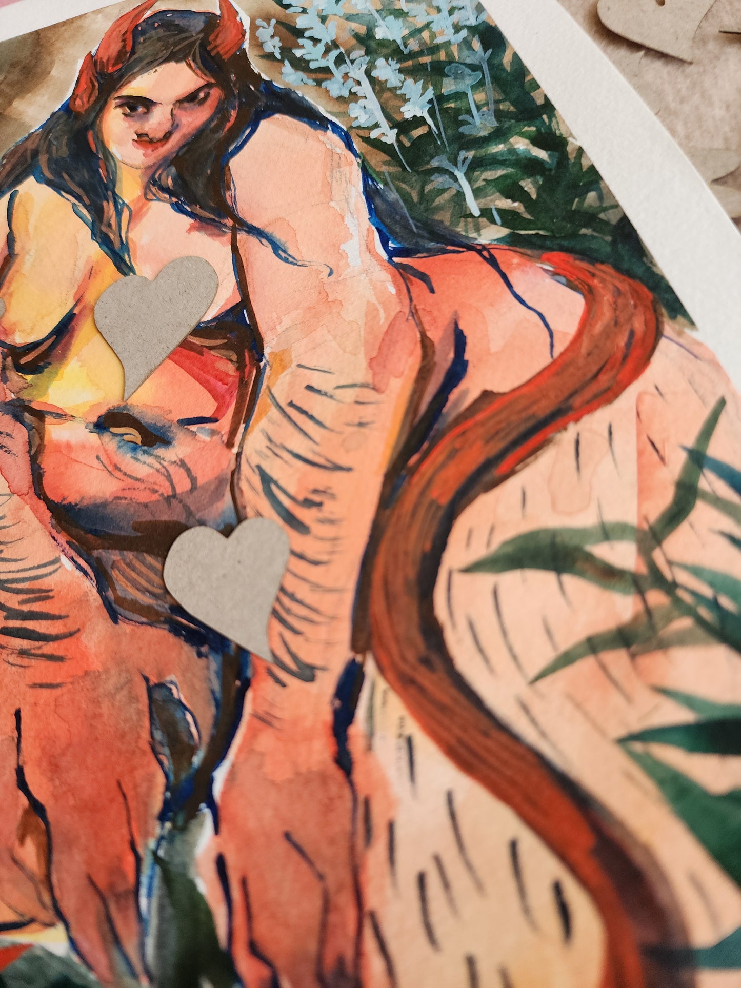 Hag Witch - Original Watercolour Painting
