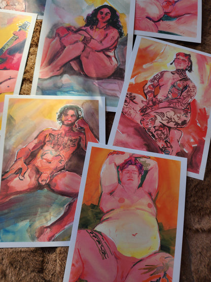 Embodied - 8 Mini Postcard Print Pack