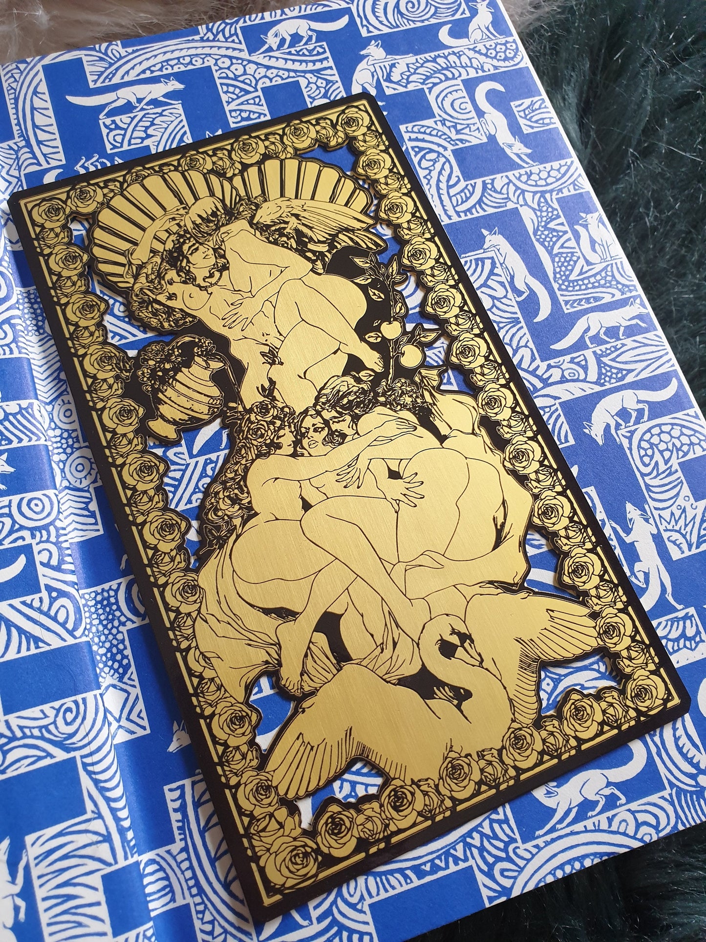 Aphrodite & the Erotes - Metal Bookmark