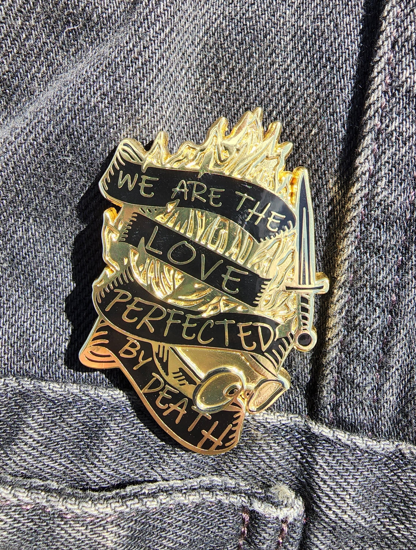 The Locked Tomb - Paul Enamel Pin