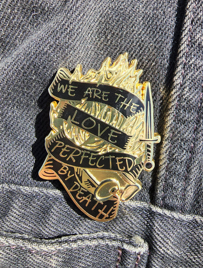 The Locked Tomb - Paul Enamel Pin