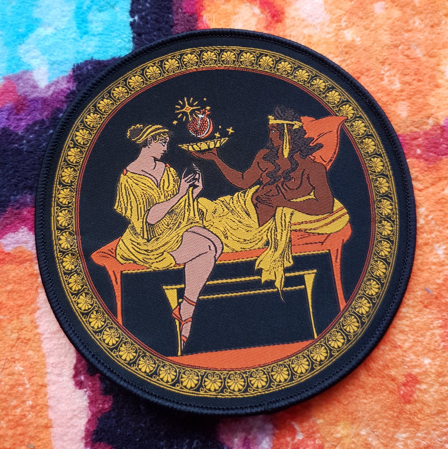 Inviting Persephone - Woven Patch