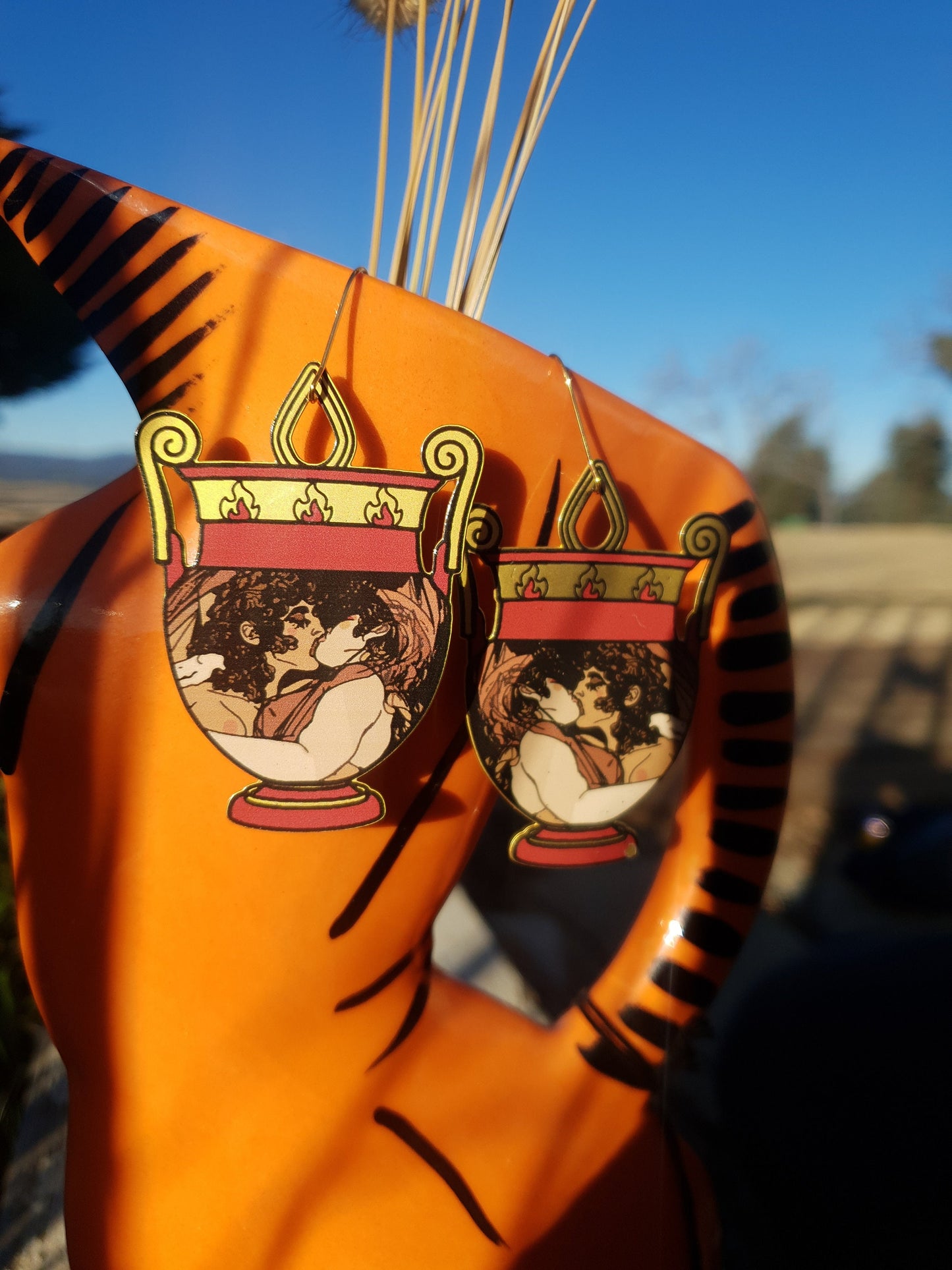 Enheduanna - Ancient Vessel Earrings