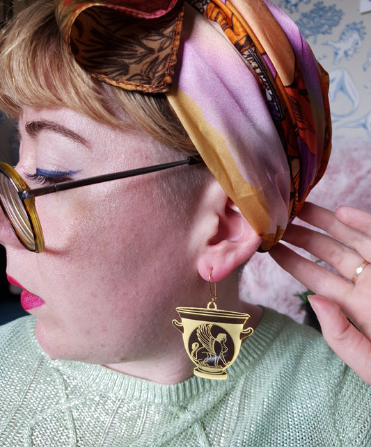 Eat Your Darlings - Ancient Vessel Earrings