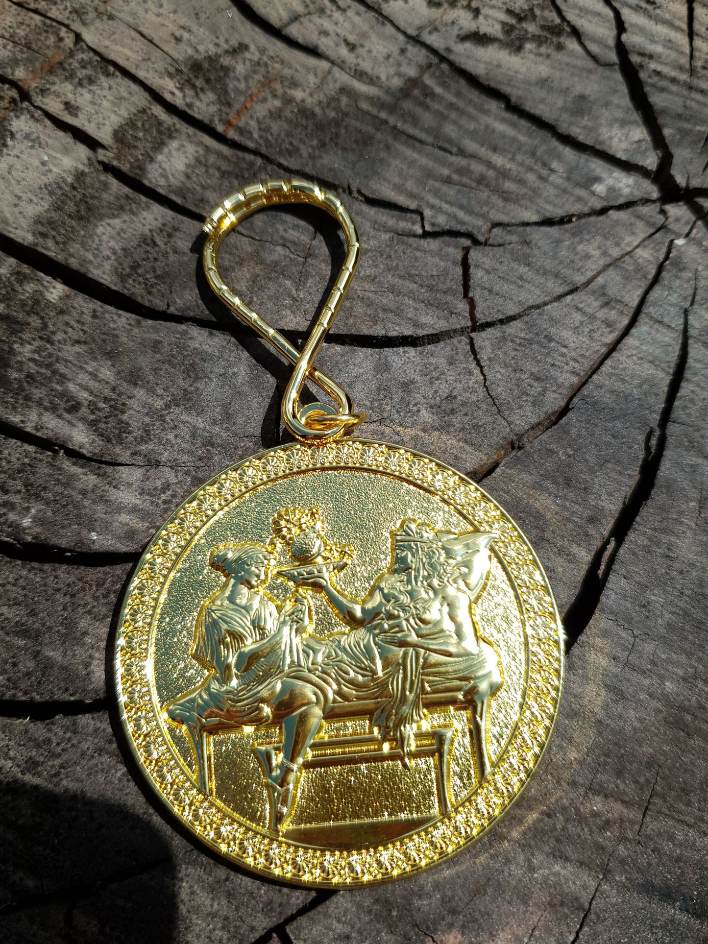 Inviting Persephone - Metal Keychain