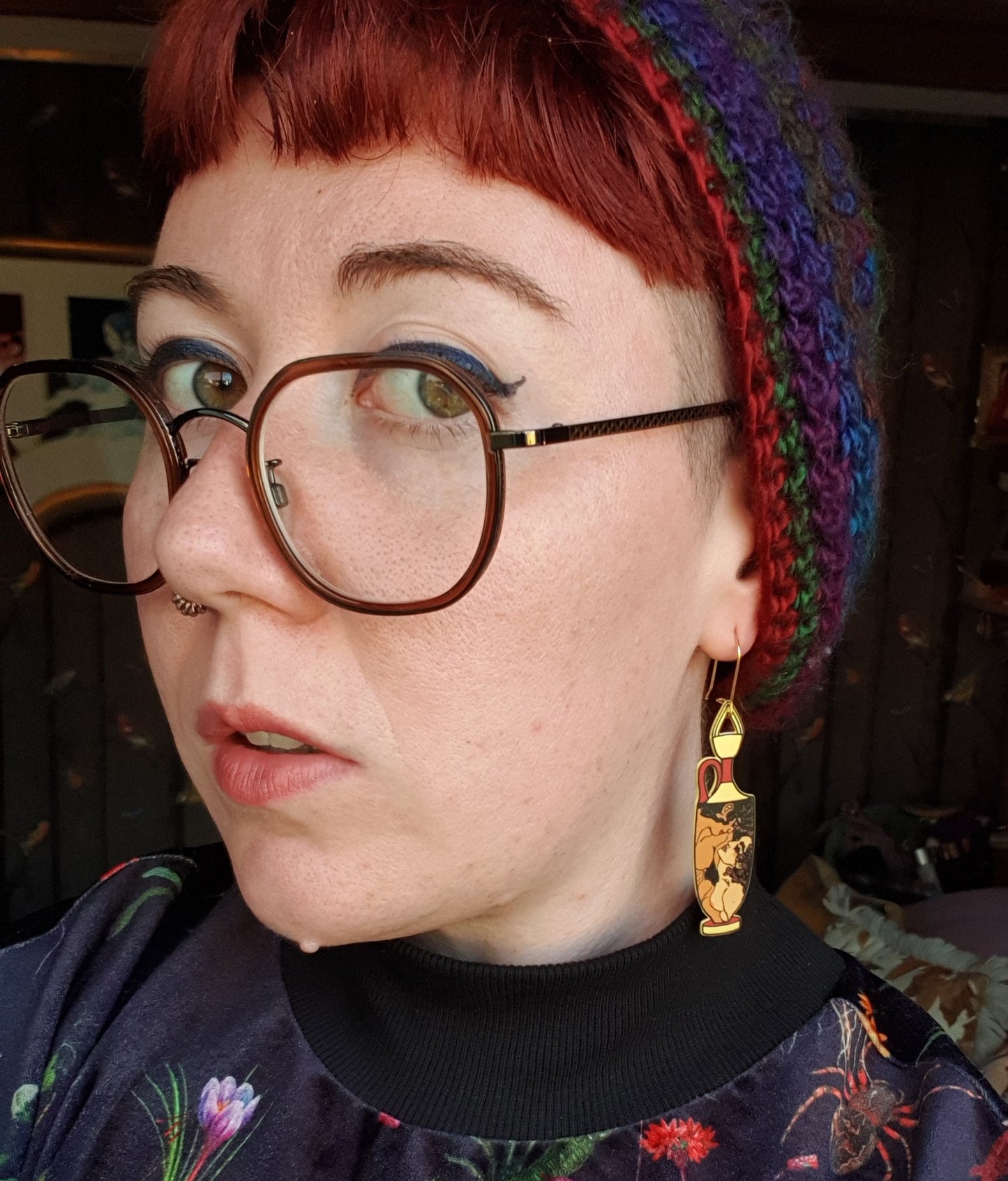 Odysseus - Ancient Vessel Earrings