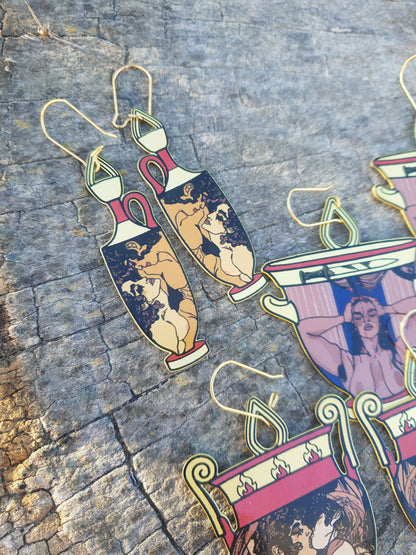 Odysseus - Ancient Vessel Earrings
