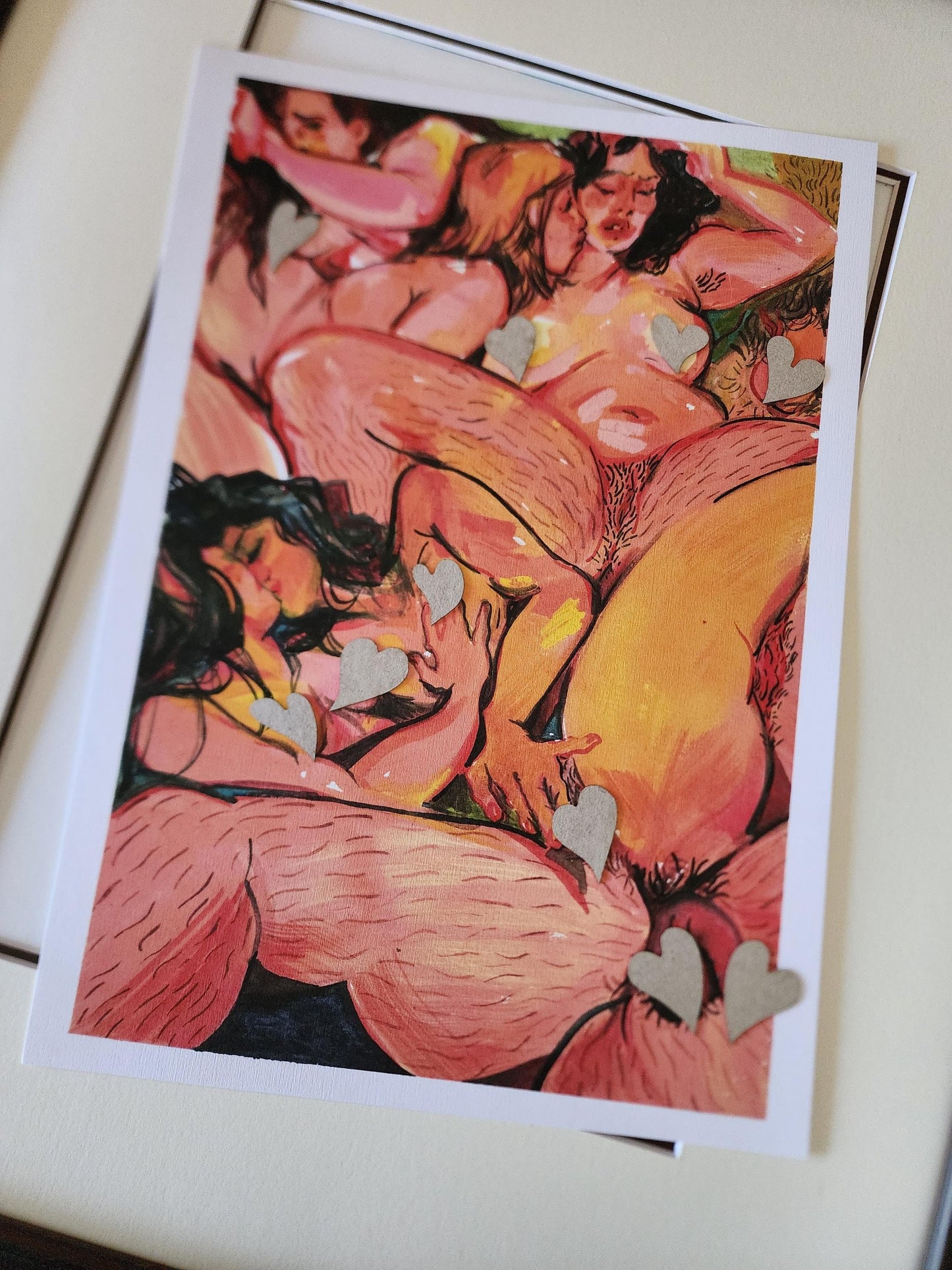 A Convocation of Fauns - Watercolour Print