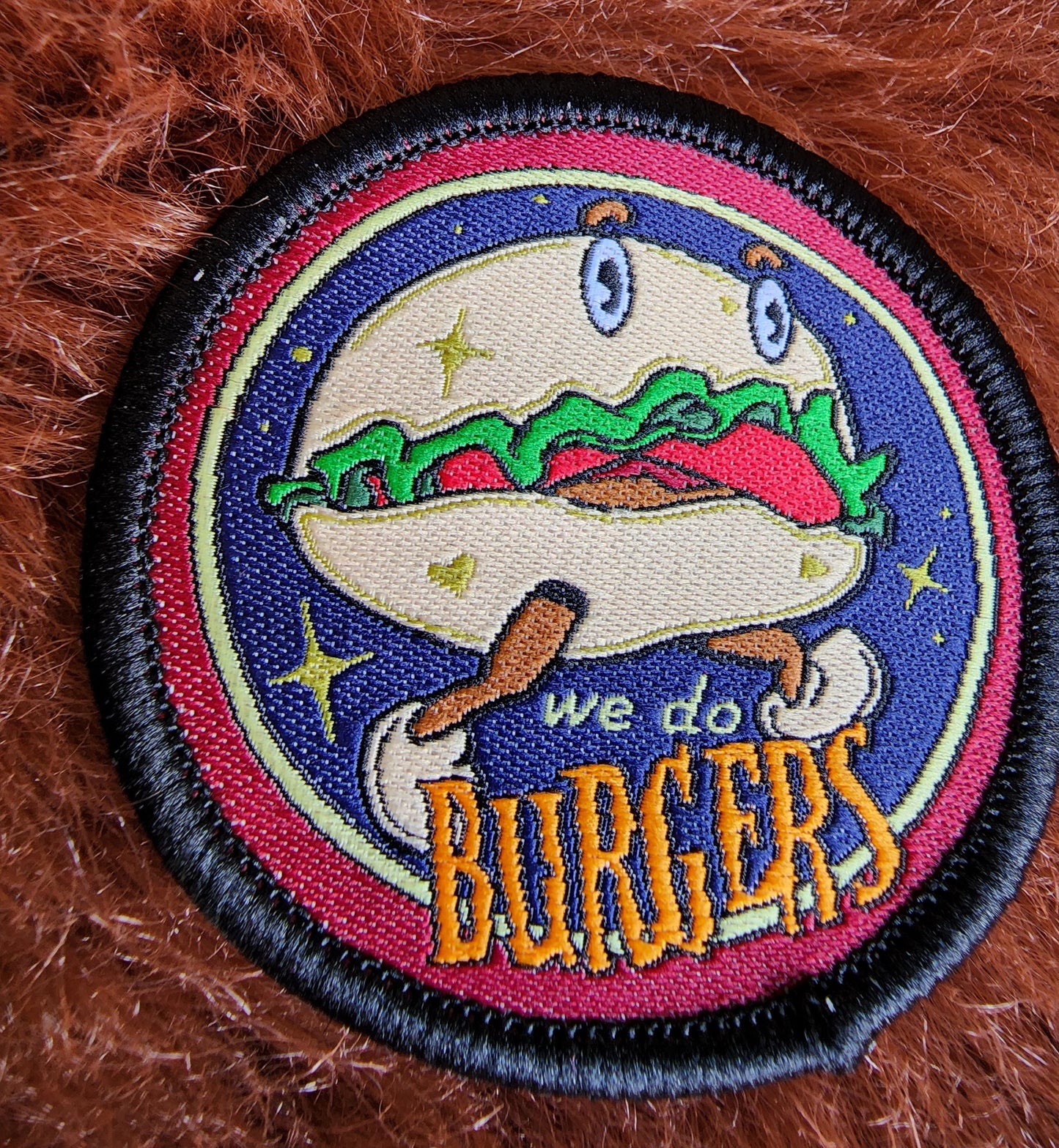 The Locked Tomb - We Do Burgers Woven Patch