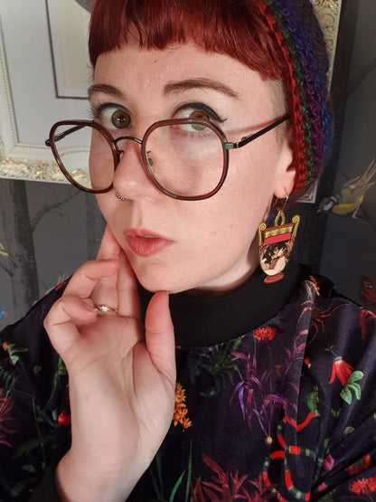 Enheduanna - Ancient Vessel Earrings