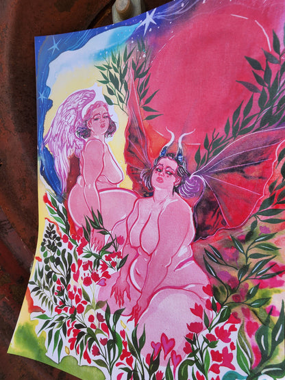 ANGEL//DEVIL - Print