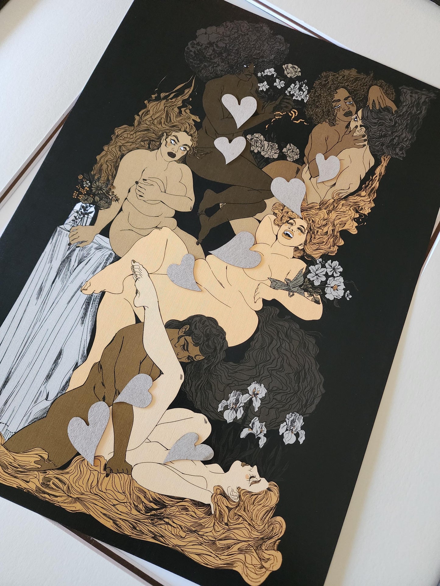 Courting Wildflowers - Print