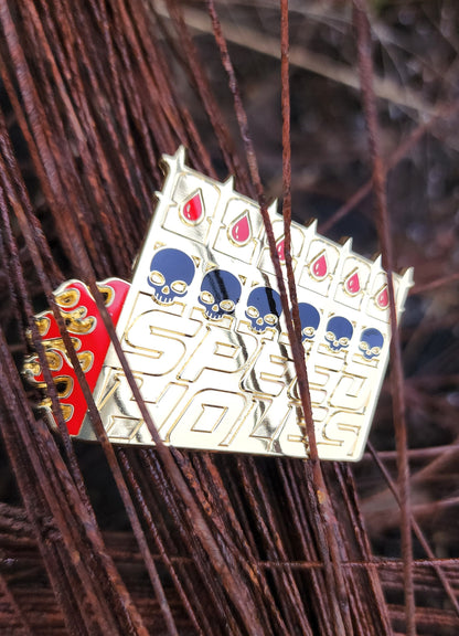 The Locked Tomb - Speed Holes Enamel Pin