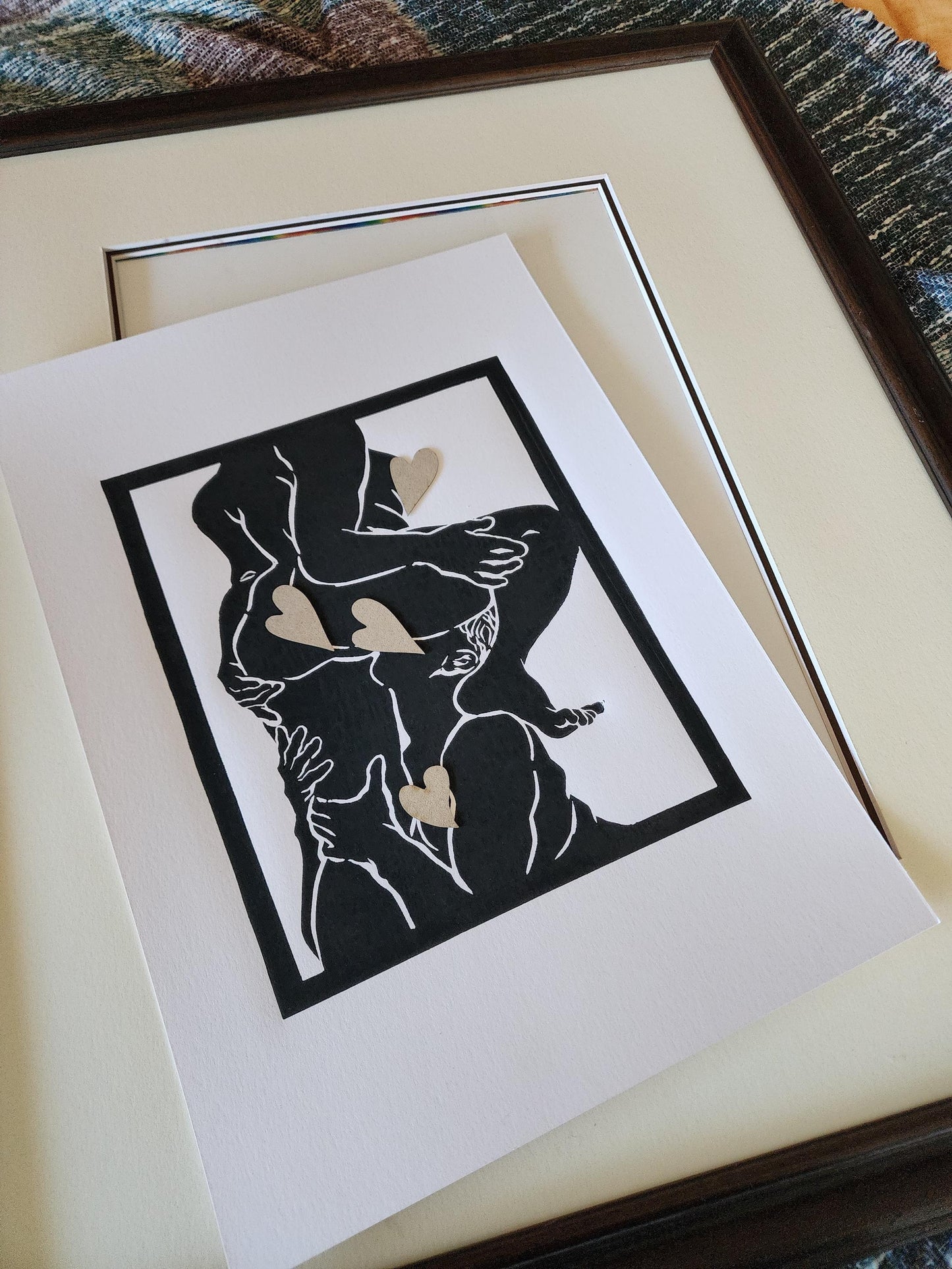 FEAST - Linoprint
