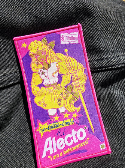 The Locked Tomb - Alecto Barbie Woven Patch