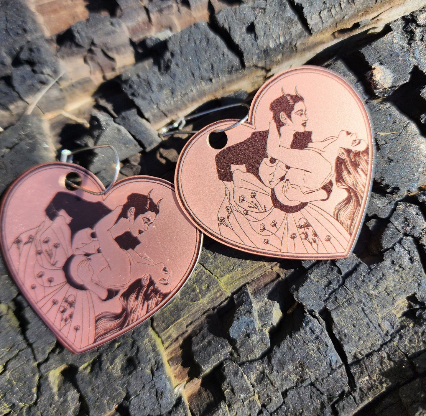 Mortal Seduction - Light-Weight Earrings